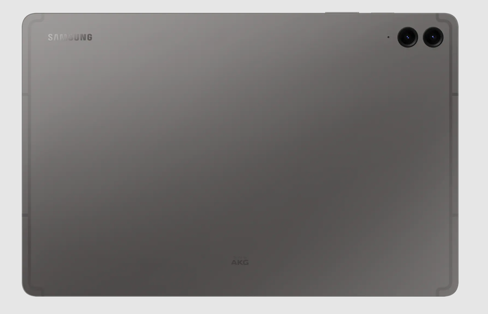 Samsung Galaxy Tab S9 FE Plus + Book Cover Gray-1