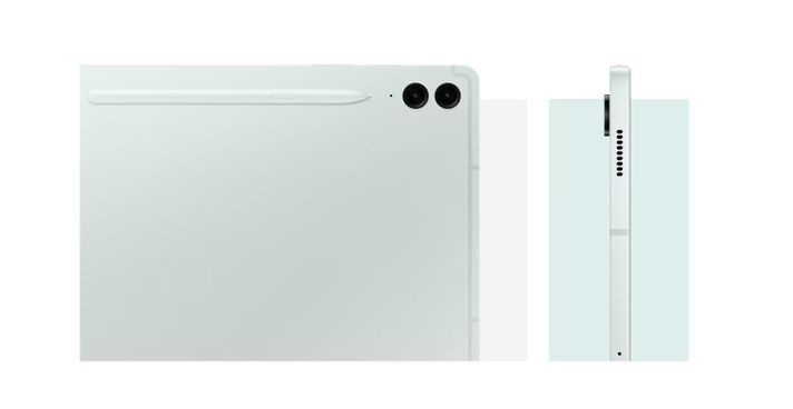 Samsung Galaxy Tab S9 FE Plus + Book Cover Gray-3