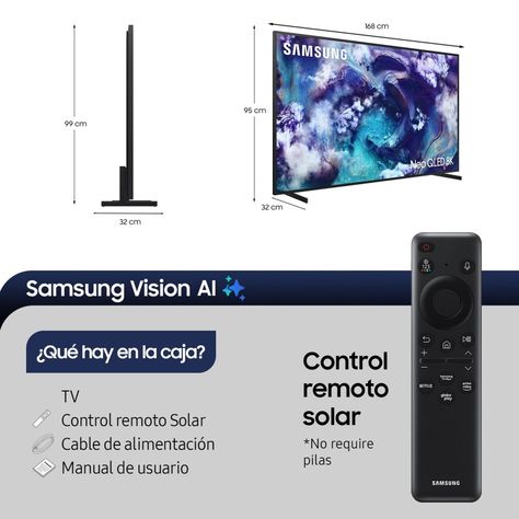 75" Neo QLED 8K QN900F Vision AI Smart TV (2025)-1