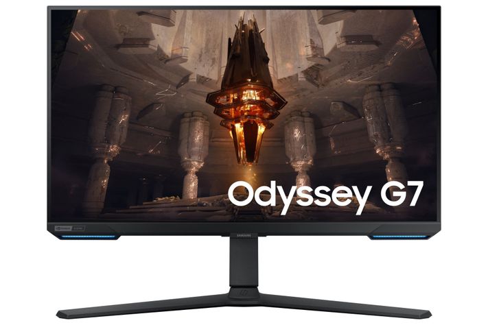 Samsung 28" G70B Odyssey G7 UHD 144Hz Monitor Gamer Plano-0