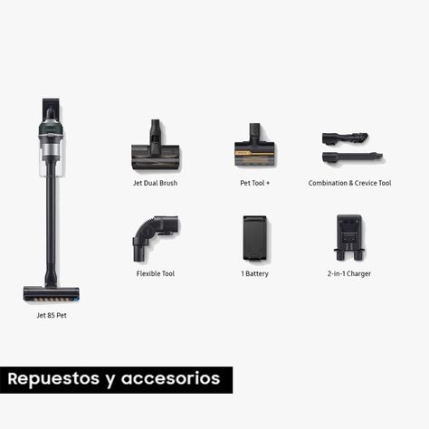 Aspiradora Stick Jet 85 Pet con 210 W de Poder de Succión-6