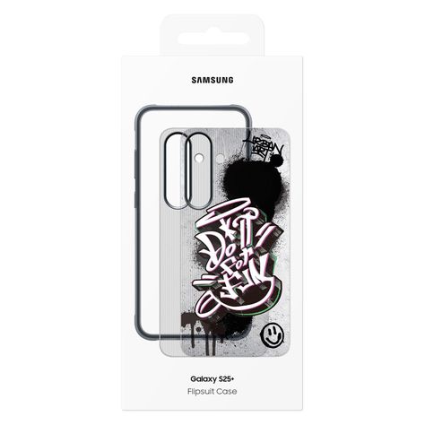 Carcasa Flipsuit Color Negro Galaxy S25+-7