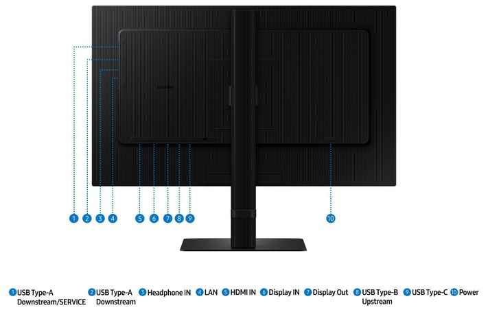 24" S60UD ViewFinity S6 QHD 100Hz Monitor High Resolution Plano-4