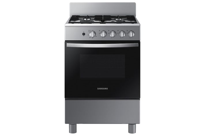 Samsung Cocina a Gas con 4 Quemadores con Quemador Rapido Color Negro-0