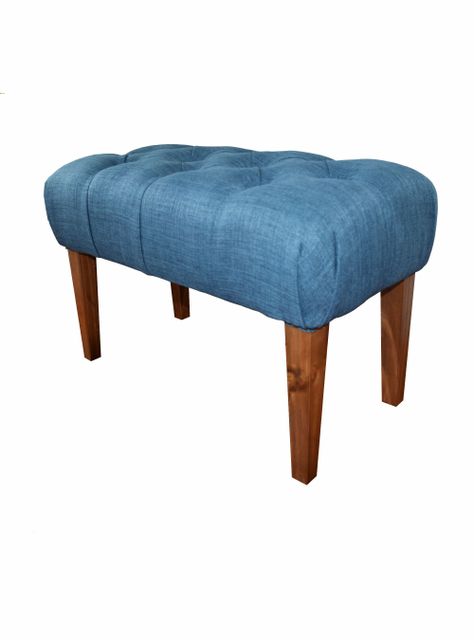 Banqueta L60 Rivoli Lino Azul Piedra-1