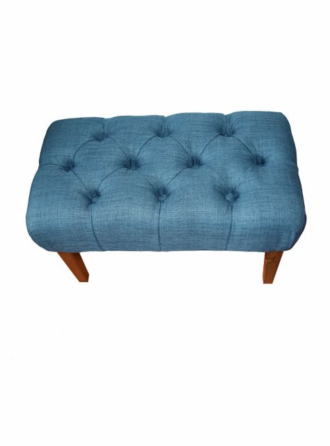 Banqueta L60 Rivoli Lino Azul Piedra-2