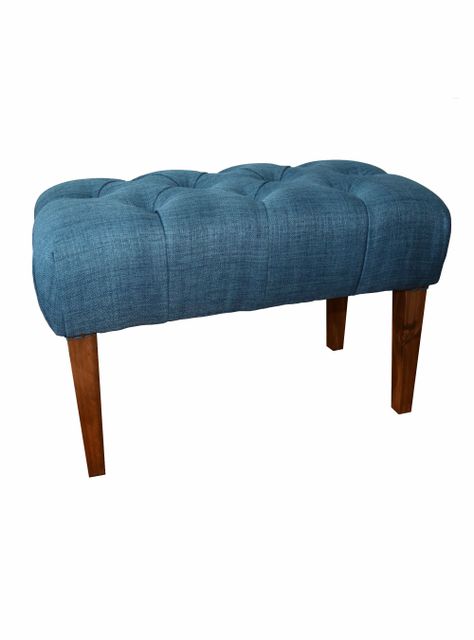 Banqueta L60 Rivoli Lino Azul Piedra-3
