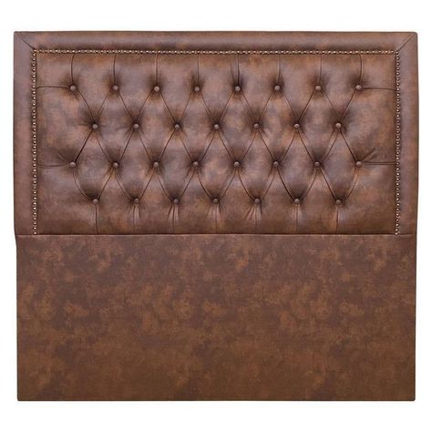 Respaldo Capitone ECOcuero Cafe Rahmen King-0