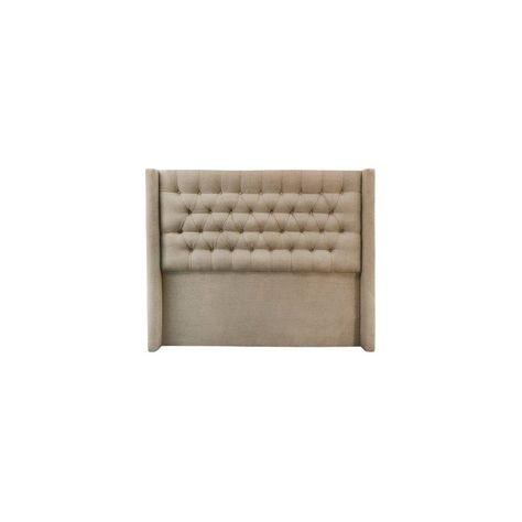 Respaldo Capitone Flugel Lino Beige King -0