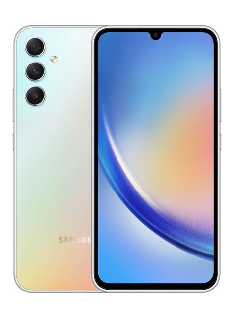 Smartphone Galaxy A34 128GB6GB 5G Plata Liberado-0