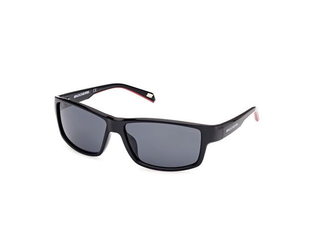 Lentes de Sol Negro Brillante Polarizados Skechers SE615901D-1