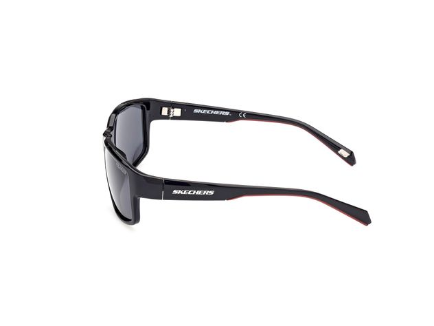 Lentes de Sol Negro Brillante Polarizados Skechers SE615901D-2