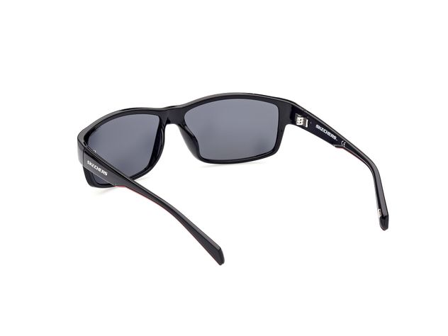 Lentes de Sol Negro Brillante Polarizados Skechers SE615901D-3
