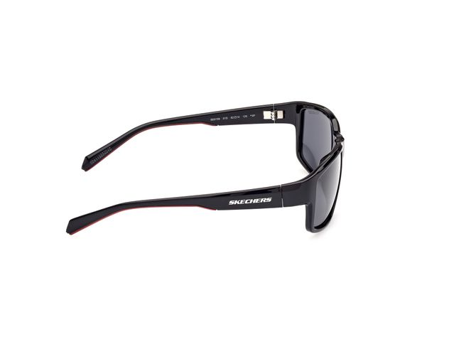 Lentes de Sol Negro Brillante Polarizados Skechers SE615901D-6