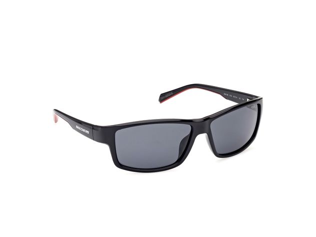 Lentes de Sol Negro Brillante Polarizados Skechers SE615901D-7