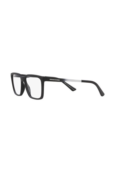 Lentes Ópticos Matte Black Armani Exchange-2