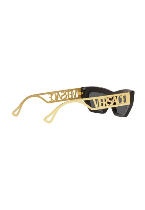 Lentes de Sol 90s Vintage Logo Negro Versace VE4432UGB187-8