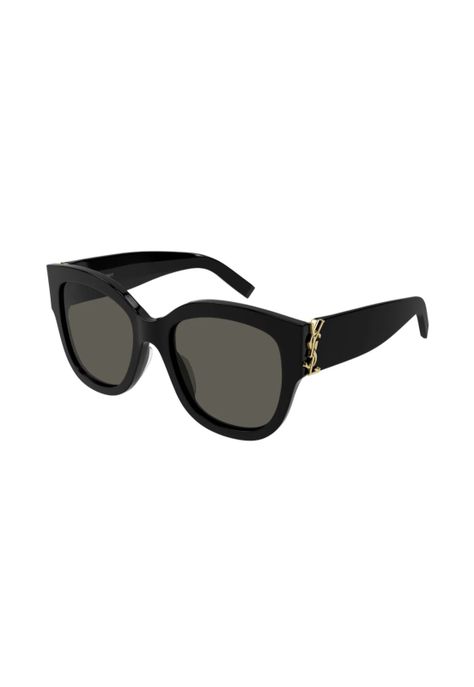 Lentes de Sol Negro Yves Saint Laurent SLM95F001-0