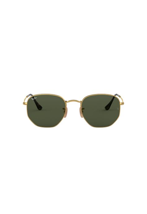 Lentes de Sol Hexagonal Dorado Ray-Ban RB3548N001-0
