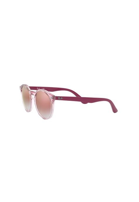 Lentes de Sol Transparent Pink Ray-Ban Junior para NIÑOS-2