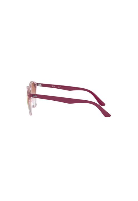 Lentes de Sol Transparent Pink Ray-Ban Junior para NIÑOS-3