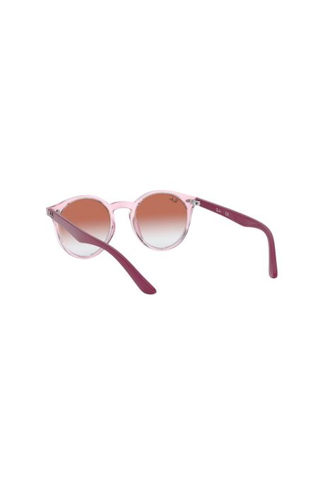 Lentes de Sol Transparent Pink Ray-Ban Junior para NIÑOS-5