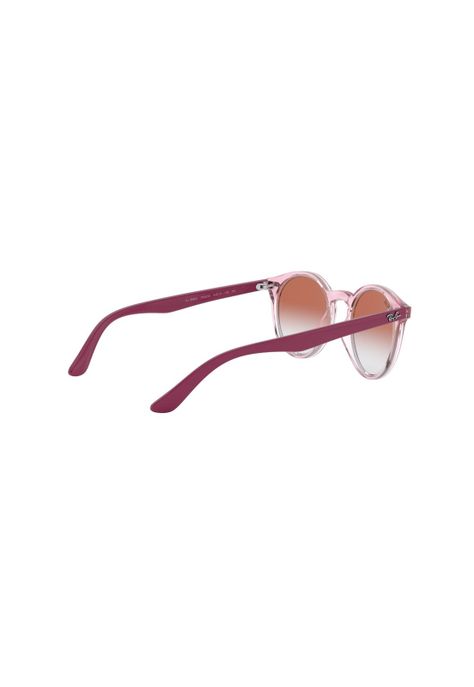 Lentes de Sol Transparent Pink Ray-Ban Junior para NIÑOS-8