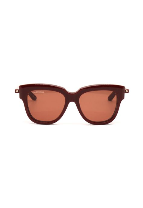 Lentes de Sol Shiny Burgundy Balenciaga BB0160S004-1
