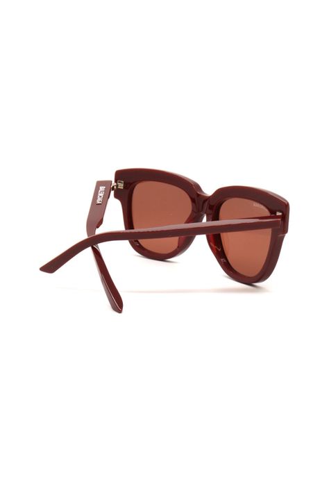 Lentes de Sol Shiny Burgundy Balenciaga BB0160S004-3