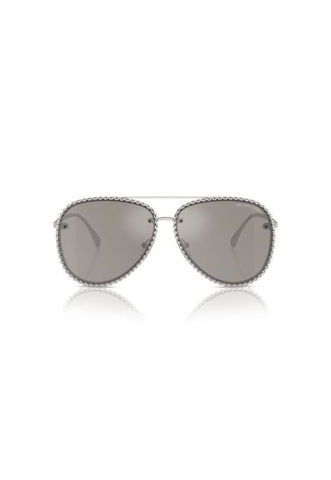 Lentes de Sol Portofino Plateado Espejados Michael Kors-0
