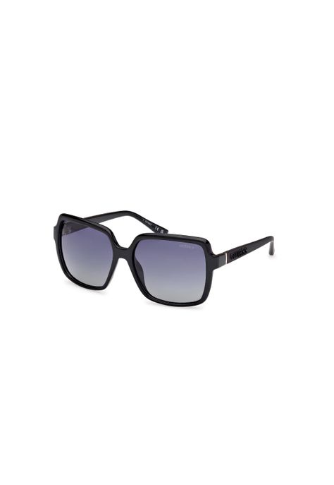 Lentes de Sol Negro Brillante Polarizados Guess GU0015701D-1