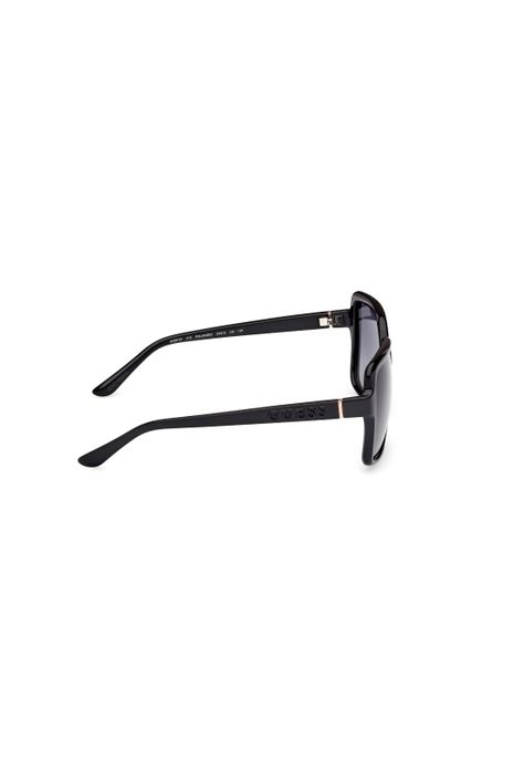 Lentes de Sol Negro Brillante Polarizados Guess GU0015701D-6