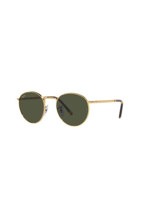 Lentes de Sol New Round Dorado Ray-Ban RB3637919631-1