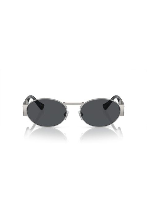 Lentes de Sol Medusa Deco Plateado Versace VE2264151387-1