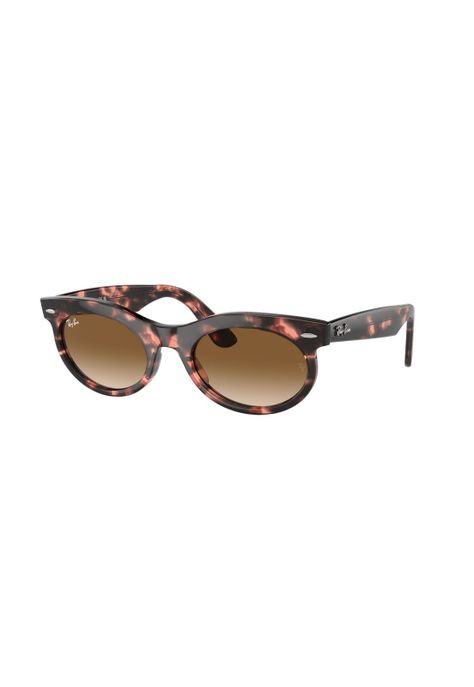 Lentes de Sol Wayfarer Oval Rosado Havana Degradé Ray-Ban-1