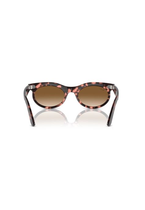 Lentes de Sol Wayfarer Oval Rosado Havana Degradé Ray-Ban-3