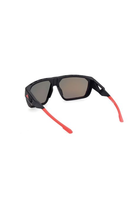 Lentes de Sol Negro Matte Espejados Adidas Sport SP009702L-3