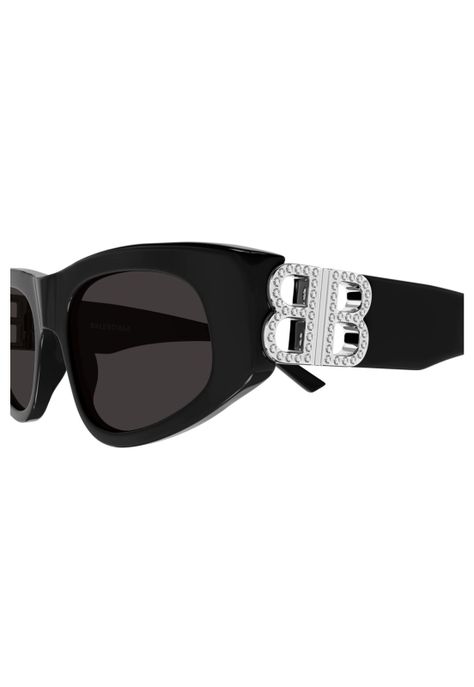 Lentes de Sol Negro Balenciaga BB0095S018-2