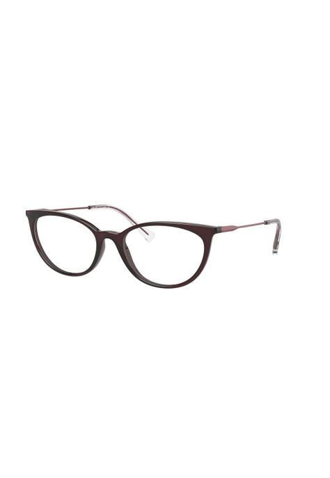 Lentes Ópticos Shiny Opaline Burgundy Ralph RA71235912-1