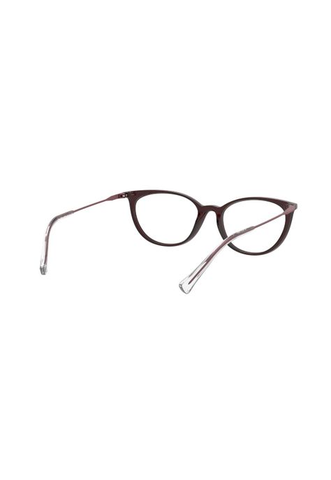 Lentes Ópticos Shiny Opaline Burgundy Ralph RA71235912-7