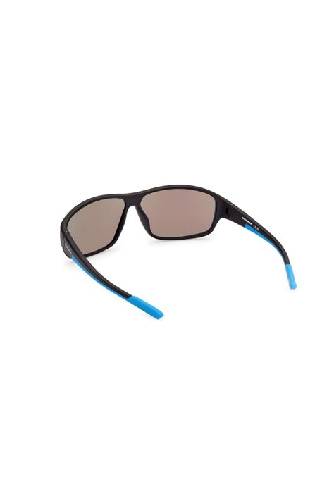 Lentes de Sol Negro Mate Espejados Skechers SE636402X-3