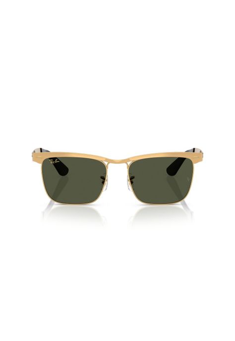 Lentes de Sol Wayfarer Deluxe Dorado Ray-Ban RB3875927633-0