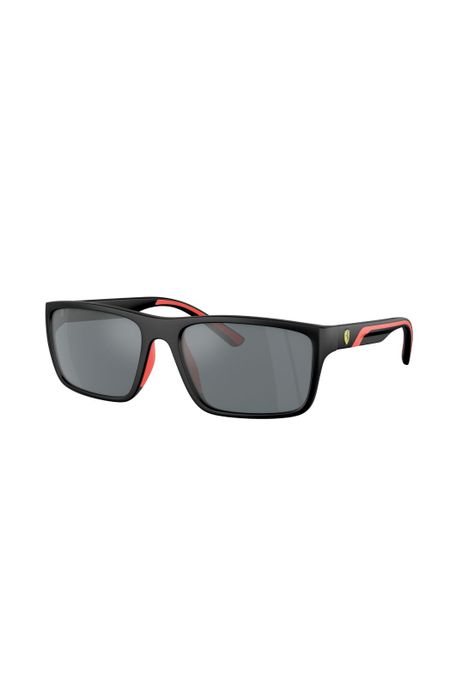 Lentes de Sol Negro Espejados Scuderia Ferrari FZ6003U5046G-1