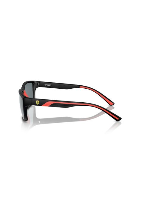 Lentes de Sol Negro Espejados Scuderia Ferrari FZ6003U5046G-2