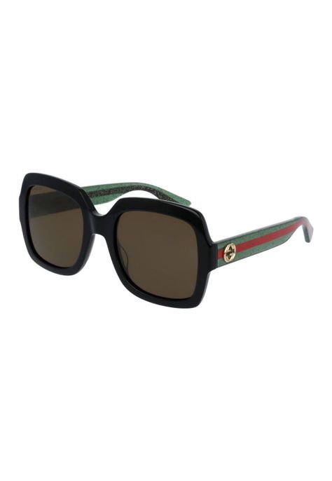Lentes de Sol Shiny Black Gucci GG0036SN002-0