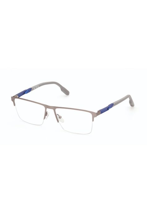 Lentes Ópticos Gris Mate Adidas Sport SP5068015-1
