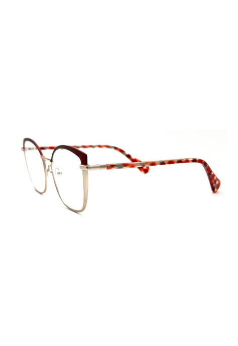 Lentes Ópticos Emma Rojo York Eyewear-1