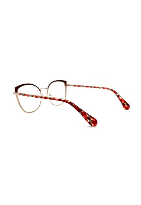 Lentes Ópticos Emma Rojo York Eyewear-2