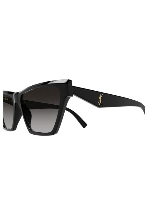Lentes de Sol Negro Saint Laurent SLM103001-2