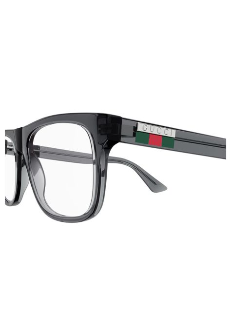 Lentes Ópticos Gris Gucci GG1117O003-2